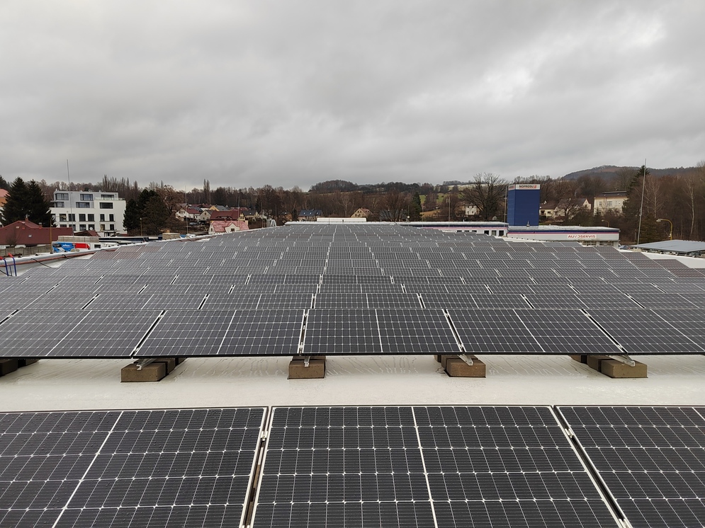 Sklad spediční firmy Varnsdorf